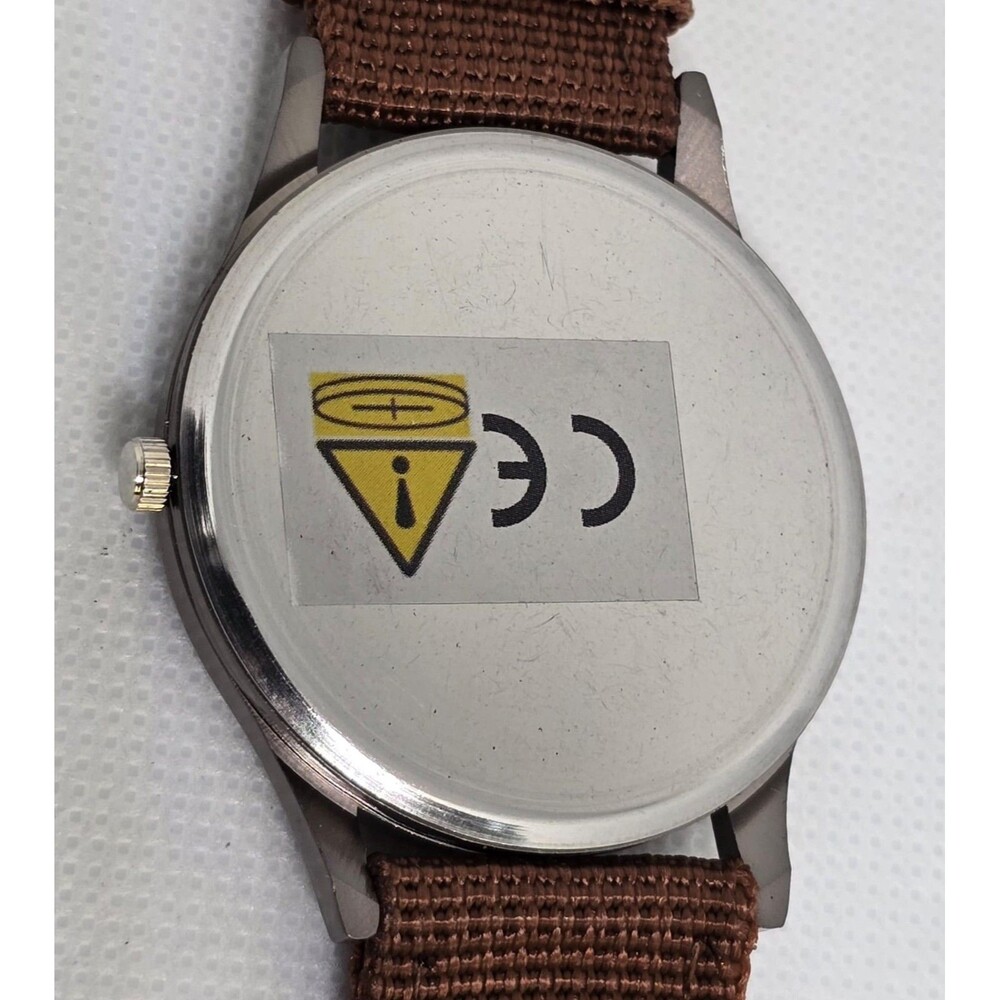 Men's SOKI US Military Army Calendar Analog Quartz Brown Canvas Band Watch 07 - Picture 9 of 9